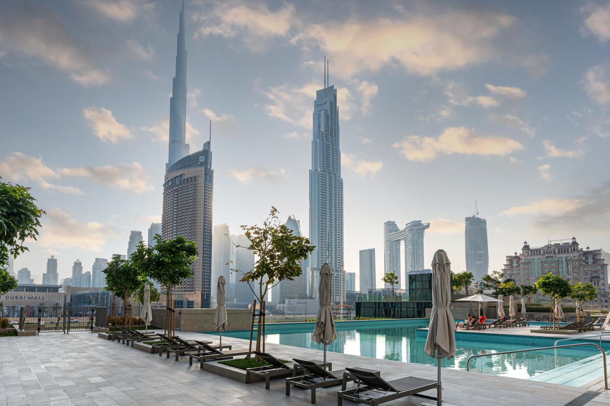 Sleeps 4 Dubai Mall Access Difc Views Apartment Exterior photo